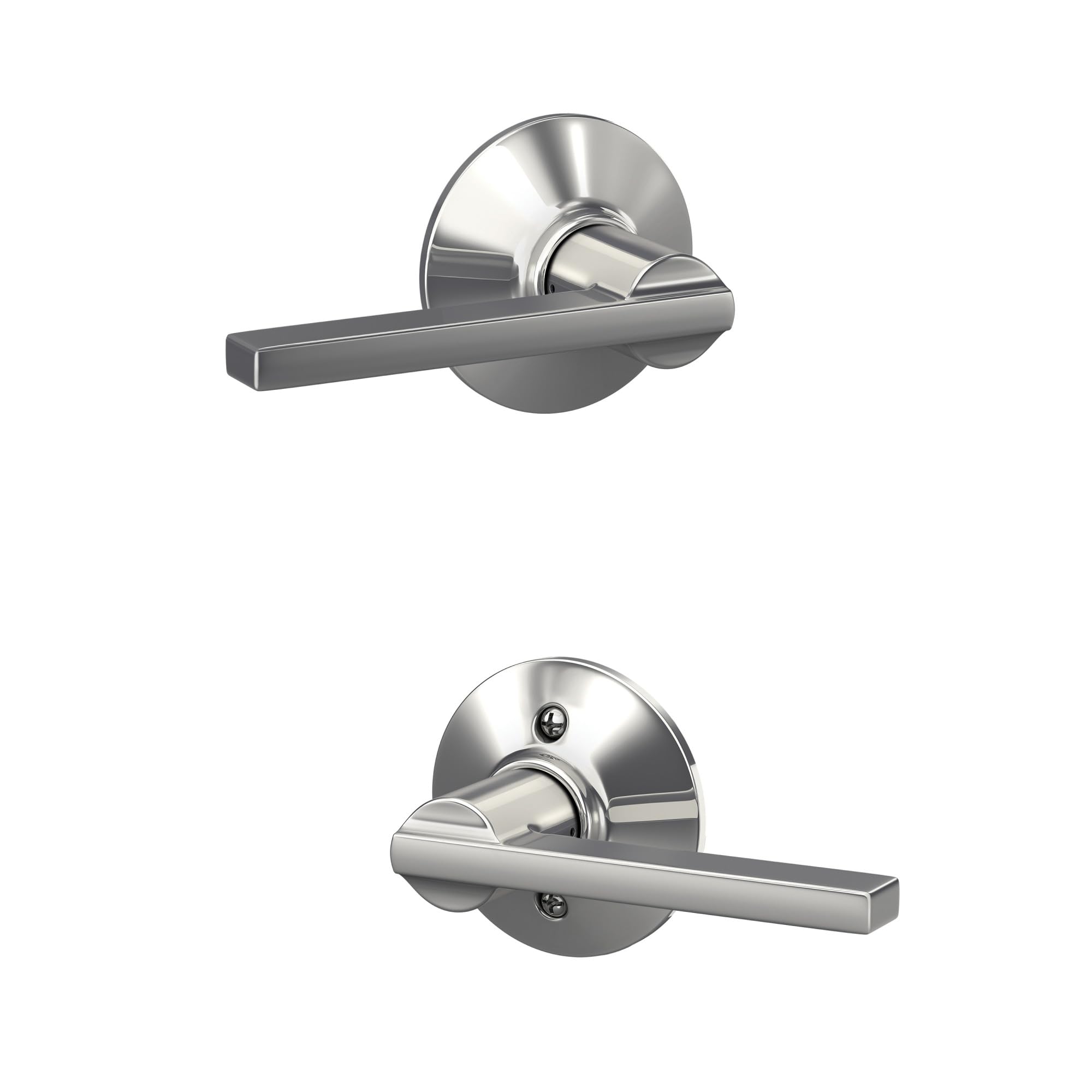 Schlage F10 LAT 625 Latitude Door Lever, Hall