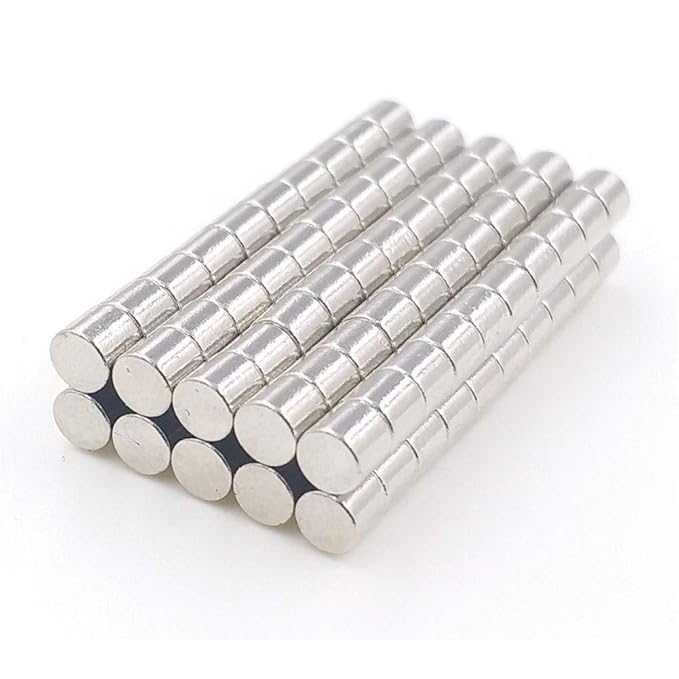 Dasiudaiosud 50pcs imán de neodimio de 3x3 mm de Tierras Raras ...