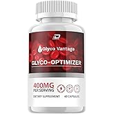 Glyco Vantage Capsules - GlycoVantage Advanced Supplement, All Natural Formula to Maintain Healthy Levels, Maximum Strength Daily Formula, Glyco Ventage Capsules Reviews (1 Pack - 60 Capsules)