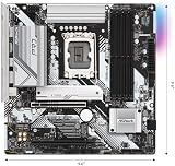 ASRock B760M Pro RS Motherboard Intel B760 LGA 1700 DDR5 mATX view 5
