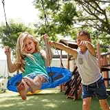 Dripex Nest Swing Children's Tree Swing Seat 100cm Oxford Blue 150 kg view 7