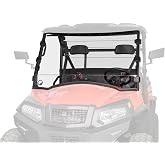 SuperATV Full Windshield for HiSun Sector | 1/4" Scratch-Resistant Polycarbonate, Includes Bulb Seal, Weather Ready Protection, USA Made