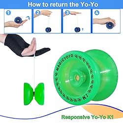 MAGICYOYO Glowing Yoyo Responsive Yoyos for Kids