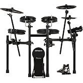 Roland TD313 3 Series V-Drums Electronic Drum Set with MDS-Compact Rack | V31 sound module with 12-inch mesh snare and thin V-Cymbals for home practice, studio recording and skill development