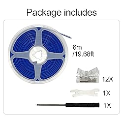 HAMRVL 12 Pack COB Led Strip Light Connectors 4