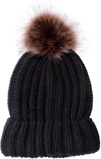 toddler girl bobble hat