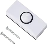 Byron 7910 Wired Bell Push White 2 Wire Doorbell Button view 2