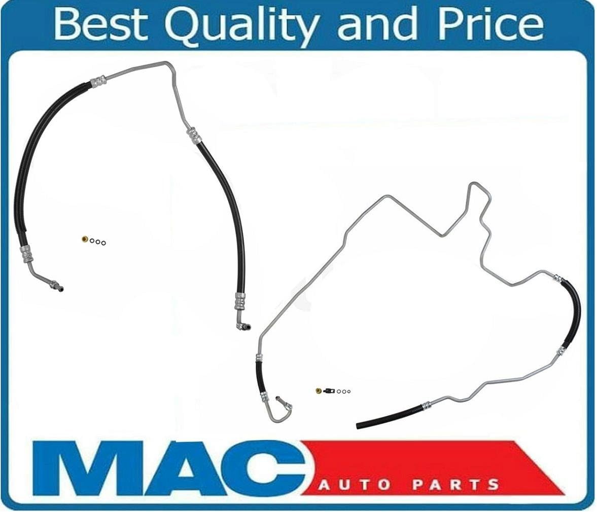 Amazon Com Power Steering Pressure Return Hose Assembly For 2006 11 Buick Lucerne 4 6l Automotive