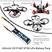 2pcs 450mAh 2S 7.4V LiPo Battery Pack 80C XT30 Connector for Micro FPV Racing Drone Quadcopter