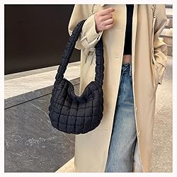 Quilted Puffer Tote Bags for Women Lightweight