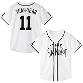 Vilojen The Sandlot Jersey Youth Alan Yeah-Yeah McClennan Stitched Kids Movie Baseball Jersey Gifts for Kids XS-XL