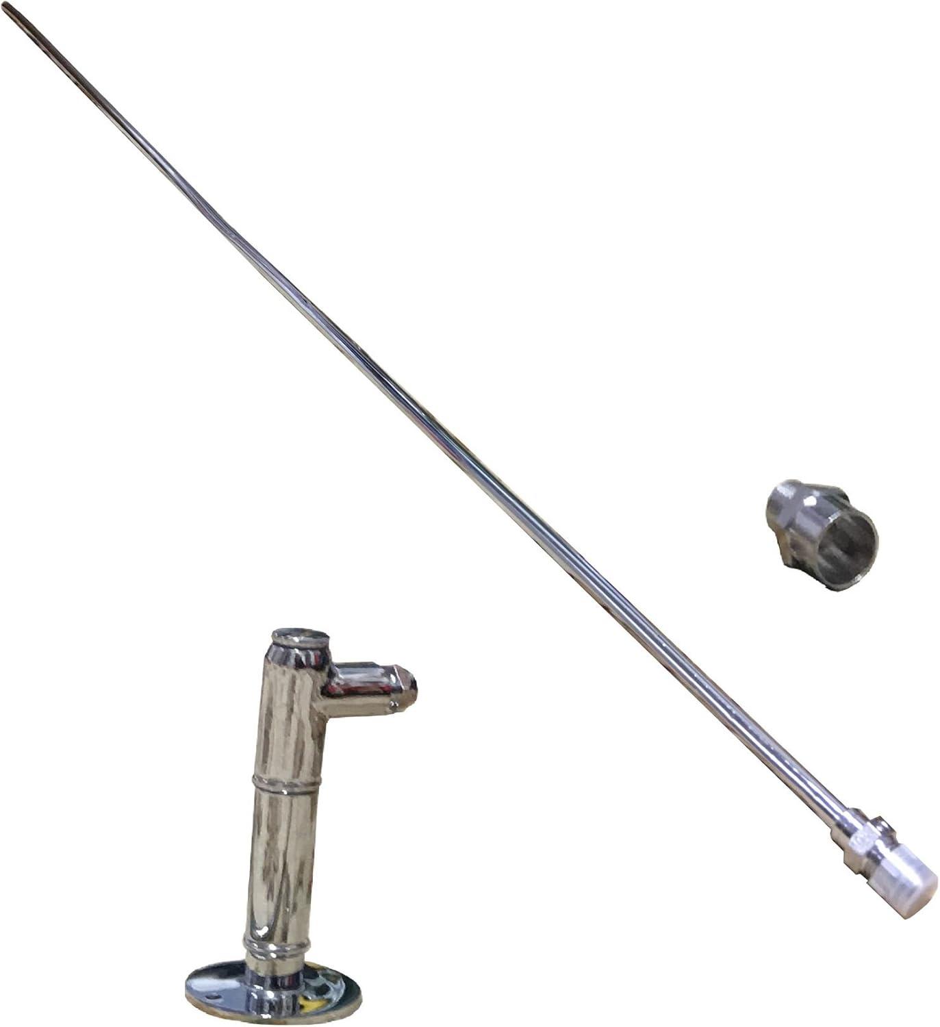 8mm x 4" Chrome Gas Fire Installation Kit Amazon.co.uk DIY & Tools