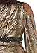 Leg Avenue Women's dress, Gold, 1X / 2X