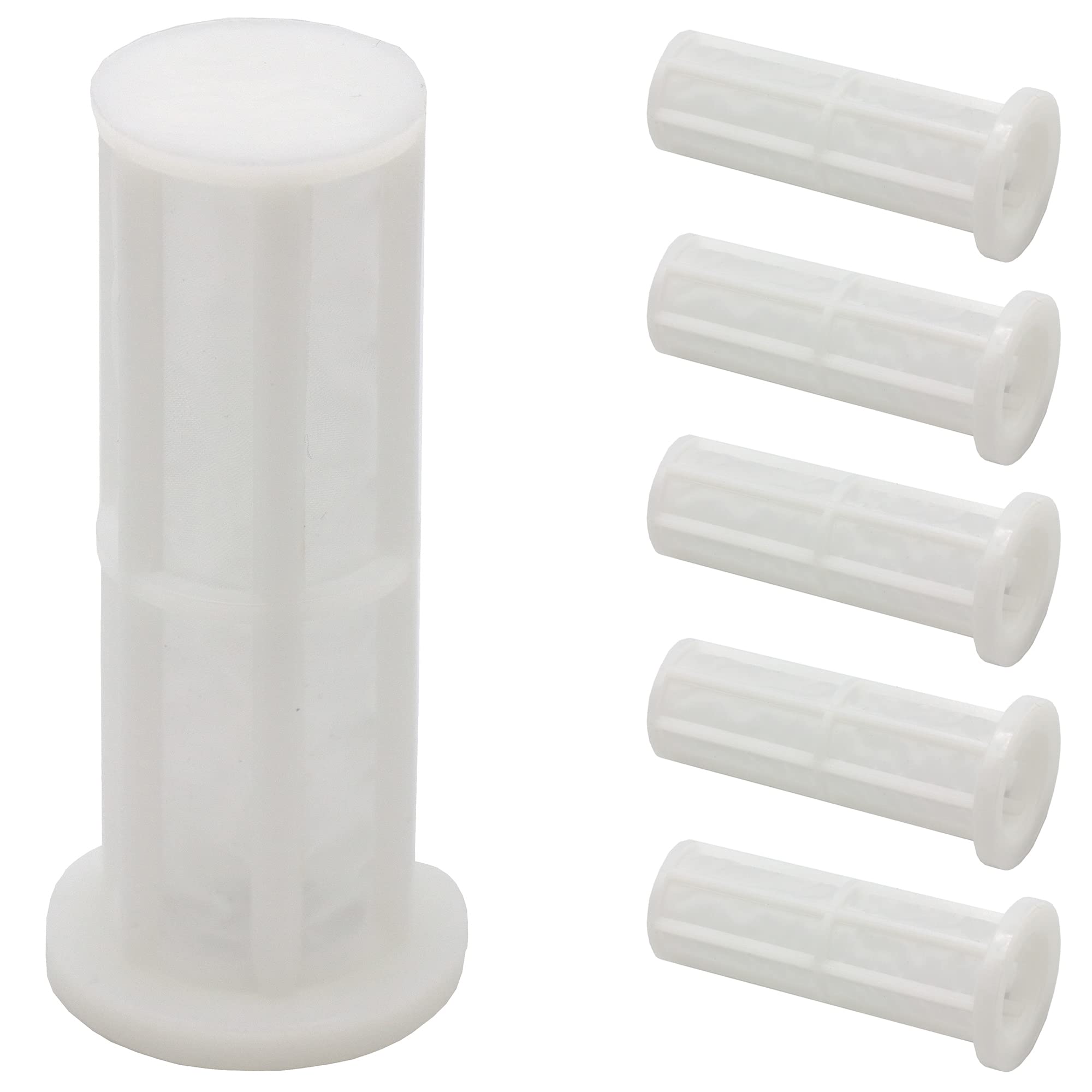 VARIOSAN POTABLE_WATER_FILTER Filter Insert, 0.15 mm Mesh, Pack of 5, White, NSF Certified
