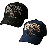 Buffalo Soldier Baseball Cap,3D Embroidered Baseball Hats Distressed Military Tribute Cotton Soldier Cap
