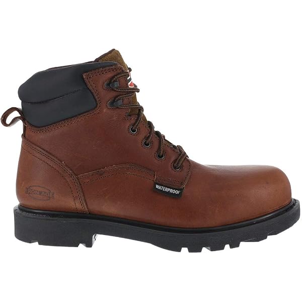 Iron age man Hauler 8In work safety shose casual brown size 9M Iron Age Men main image 4