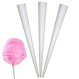 Plain Cotton Candy Cones - Package of 500ct