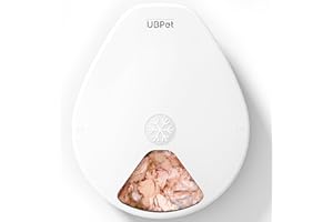 HANIENCE UBPET F10 Automatic Cat Feeder Wet Food, 5 Meal Pet Digital Dispenser with Long-Lasting Cooling, 3 Cooling Modes Setting