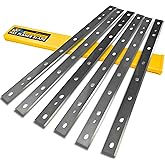 DW734 Planer Blades Knives for DeWalt DW734 7342 Thickness Planers with 12.5 inch HSS Replacement Heat Treated Double edge 2