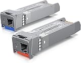 Ubiquiti UACC-OM-SM-10G-S-2 SFP+ Network Transceiver Module Fiber Optic 10Gbps view 1