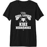 Kike Hernandez This Girl Loves Gameday Premium Tri-blend T-Shirt