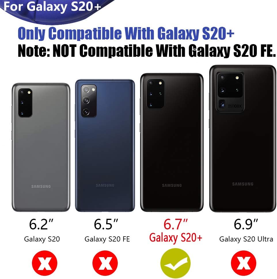 BAHOND Battery Case for Samsung Galaxy S20+ Plus 5G, 6000mAh Rechargeable Extended Battery Charging Case - Image 3