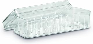 Gütermann G&uumltermann Aufbewahrungsbox f&uumlr 27&nbspSpulen N&aumlhgarn, Acryl, transparent, Plastik, Farblos, One Size