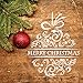 LOCOLO 16 Pcs Christmas Painting Stencils, Plastic Stencils for Bullet Journal, Christmas Stencils for Painting on Wood, DIY Card Making (A B)