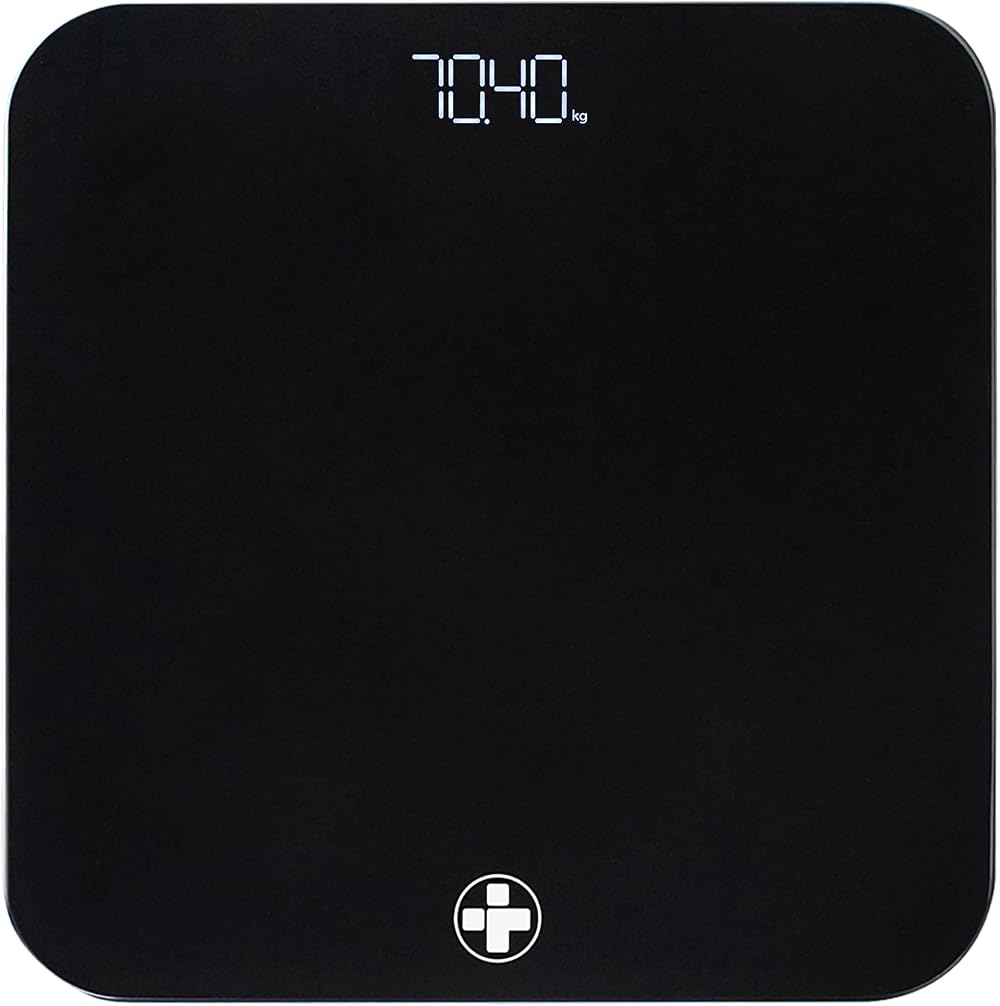 Reliance Medical Digital Body Weight Scale with LED Display Ultra Slim Blue