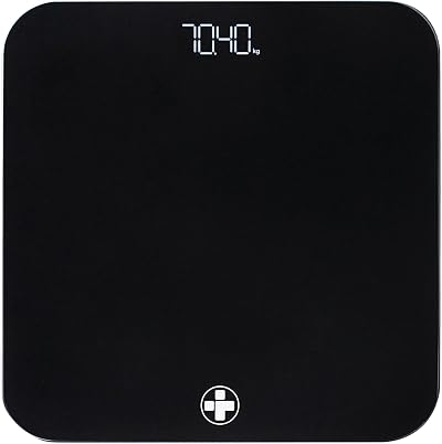 Reliance Medical Digital Body Weight Scale with LED Display Ultra Slim Blue
