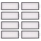 Neutop Replacement Filters Compatible with Roborock Q5 Pro/Pro+/Max +, Q5 DuoRoller+, Q7, Q7+, Q7 Max/Max+, Q8 Max/Max+, Robot Vacuum and Mops, 8-Pack.