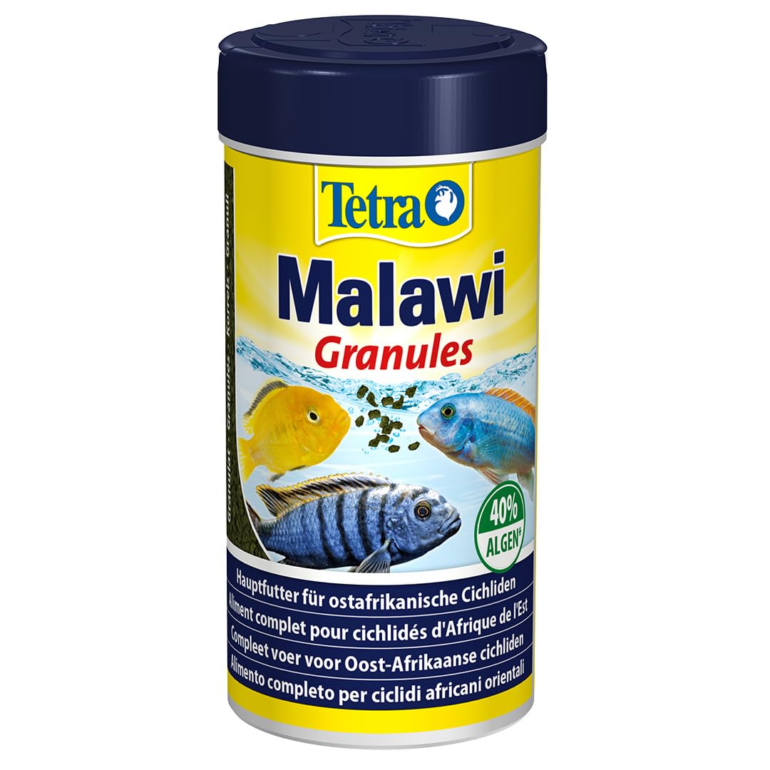 Tetra Malawi Complete Food for All Cichlides Herbivores for Aquariums 250 ml