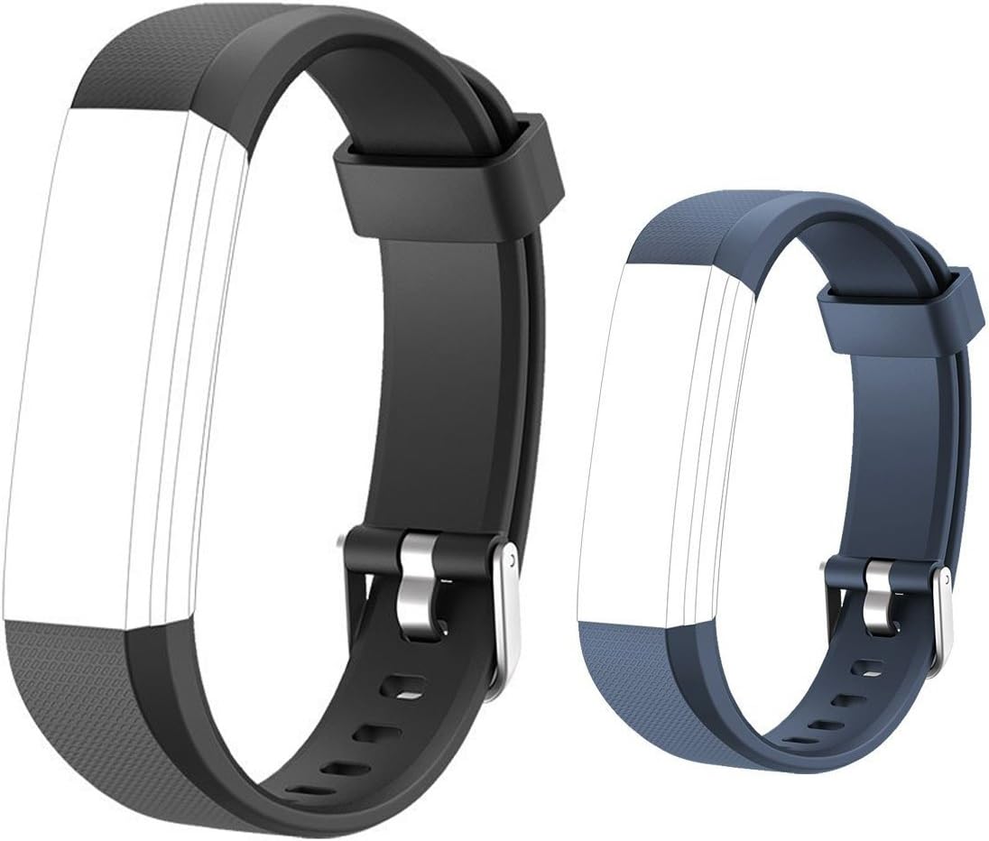 YiYunTE ID115U Replacement Straps - Adjustable Replacement Watch Bands For Fitness Tracker ID115U, ID115U HR