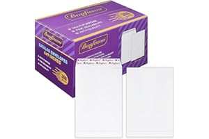Bonfasvo 300 Pack 6x9 White Catalog Envelopes Peel & Seal Security Mailing Envelopes 120GSM Kraft Paper self Seal Envelopes for Invitations Papers Photos Documents Pictures Papers Files