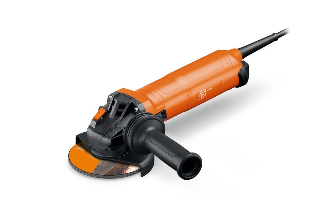 FEIN Angle Grinder CG 17-150, Ø 150 mm, 1700Watt, No-Load Speed 2 400-9 700 1/min, Anti-Vibration Handle, for Grinding and Loader, Overload Resistant, Weight According to EPTA EPTA 2.5 kg