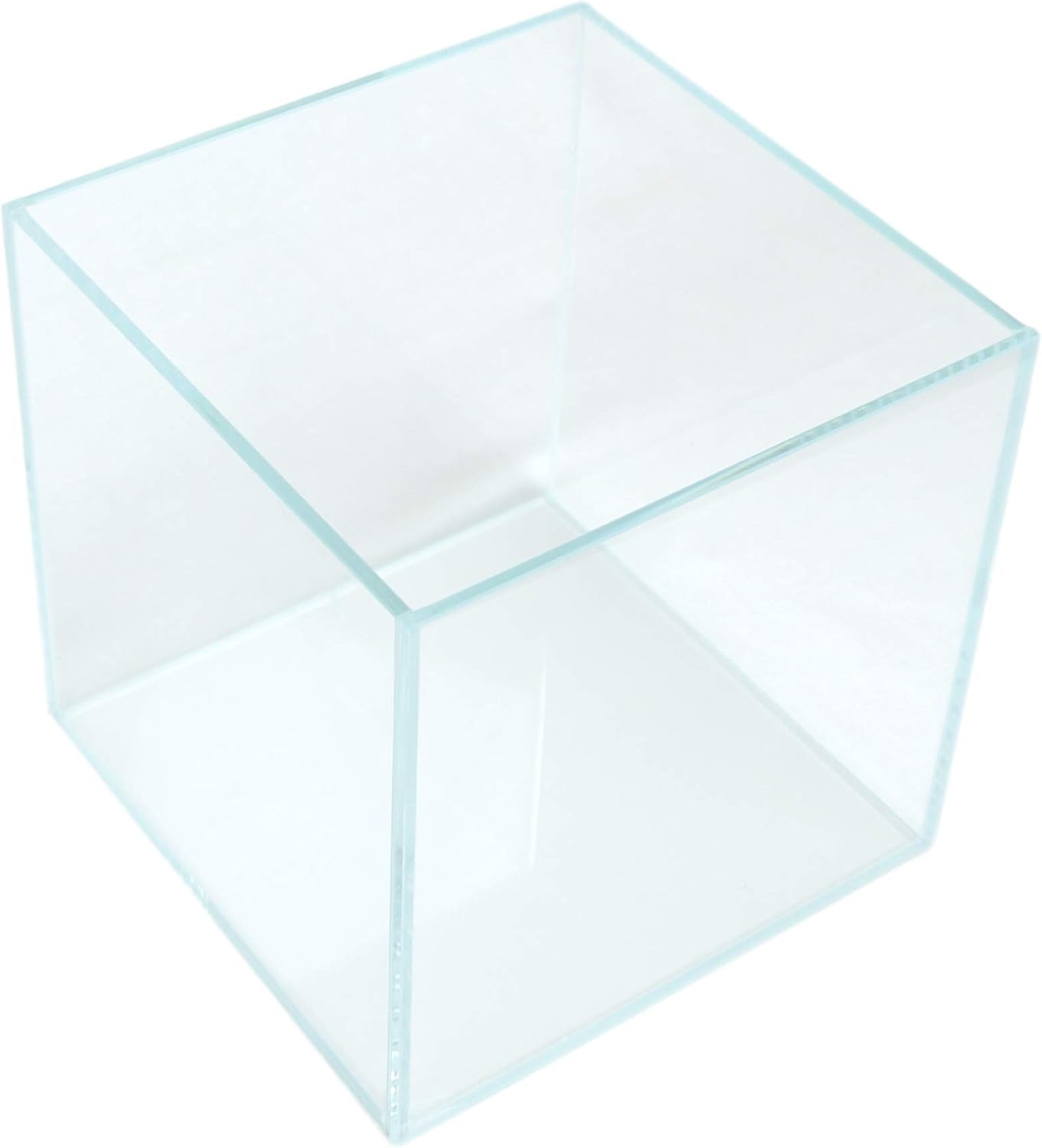 Boutique Betta Rimless Low Iron Glass Aquarium Tank 20x20x20cm 5mm Thickness Standard Jointed