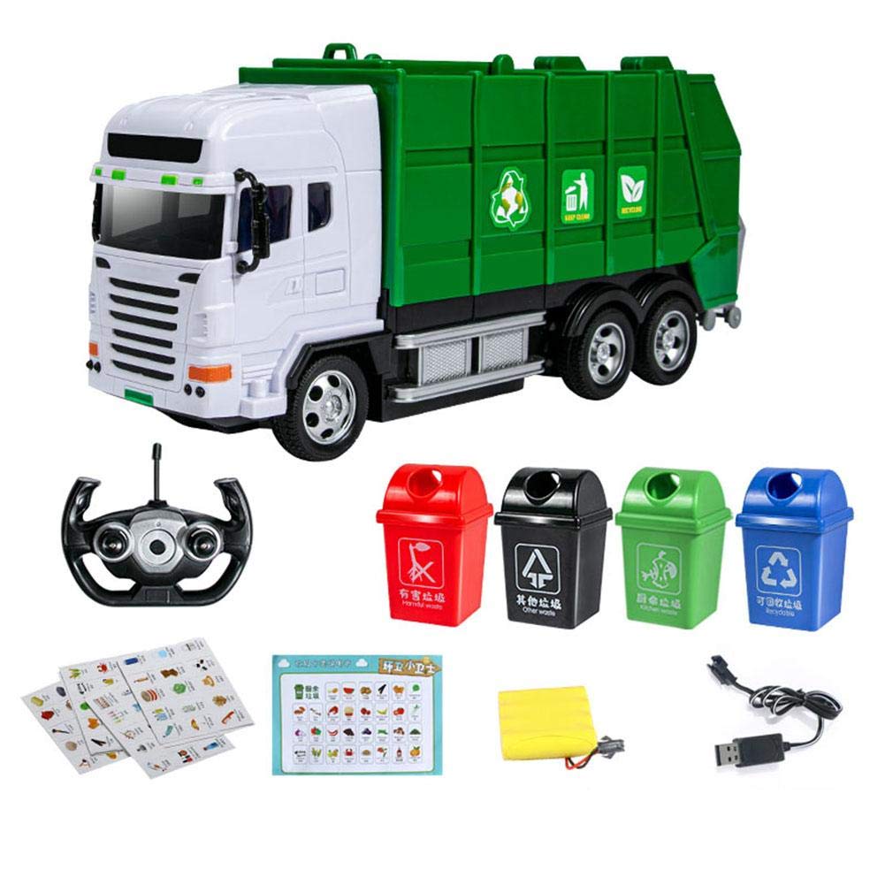 mini garbage truck toy