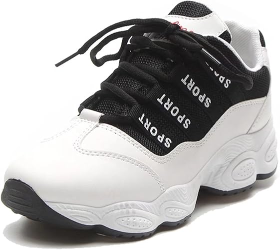 black & white platform shoes