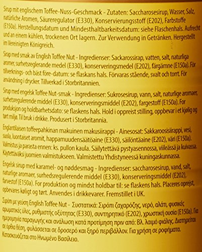 DaVinci Gourmet Classic English Toffee Nut Syrup Pet, 1er Pack (1 x 1 l) – Bild 5