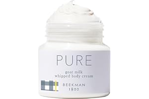Beekman 1802 Whipped Body Butter Cream with Goat Milk - Deeply Moisturizes, Softens Skin - Natural & Gentle for All Skin Types - Non-Greasy, Cruelty-Free, 8 oz