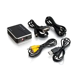 C2G 29548 VGA to Composite PC-TV Video Adapter, Black
