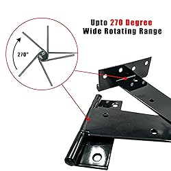 HLMOptimo Heavy Duty T Hinge Tee Hinge T Strap
