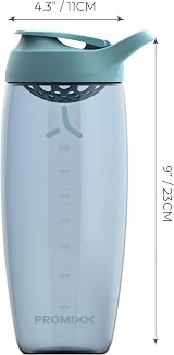 Promixx Pursuit Protein Shaker Bottle 950ml Ocean Calm Blue view 5