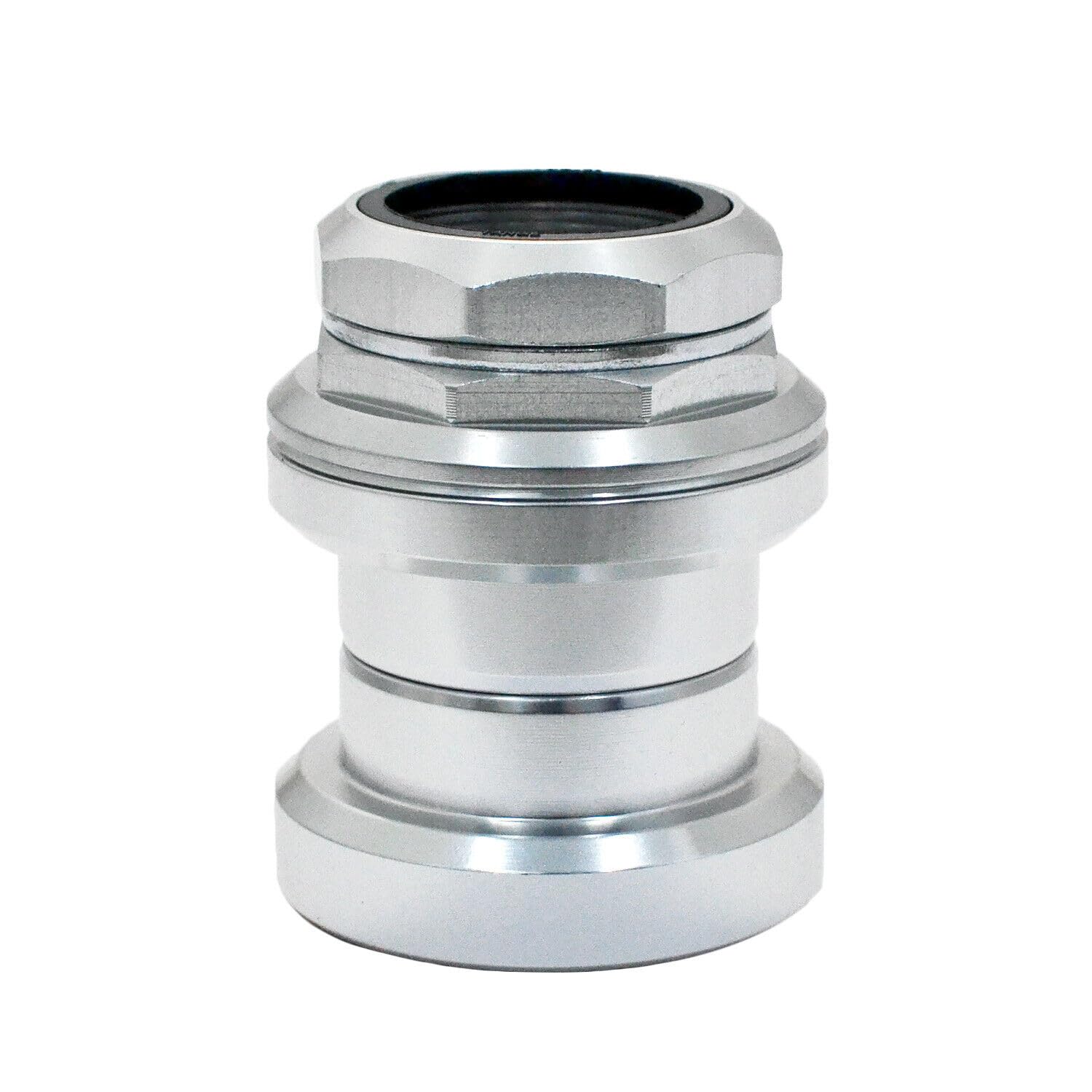 Tange Seiki Falcon FL270C 1 1/8" Sealed Bearing Old School Threaded, Silver, TAST2992