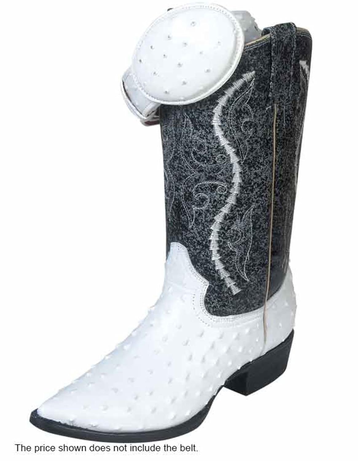 botas blancas vaqueras