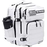 WOLFpak 25L Athletic Gym Backpack - Durable 1000D Waterproof Oxford Material with MOLLE Webbing, Laptop Pocket
