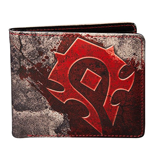 JINX World of Warcraft Horde Bi-Fold Wallet (Multi-Color, One Size)