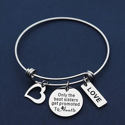 only the best sisters get promoted to aunt bracelet
