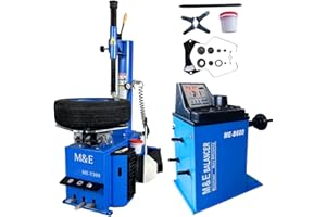 KATOOL ME 2.0HP Tire Machine and Balancer Combo Tire Changer Machine Wheel Balancer Machine Wheel Changers Tire Changer Tire Machine (500combo)