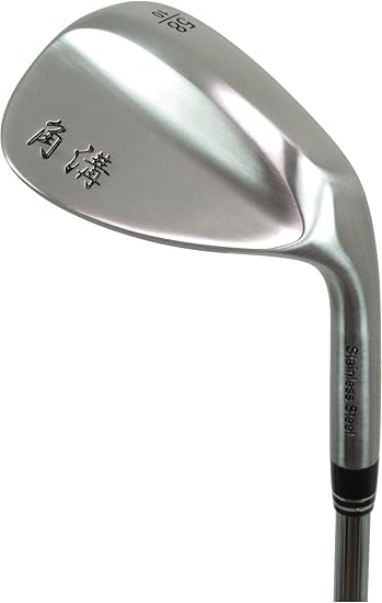 Amazon Atlasオリジナル Atwg 100 角溝 ウェッジ 非公認モデル スチールシャフト ロフト角 58度 Sus431ステンレスヘッド サテン仕上げ ａｔｌａｓオリジナルモデル ウェッジ